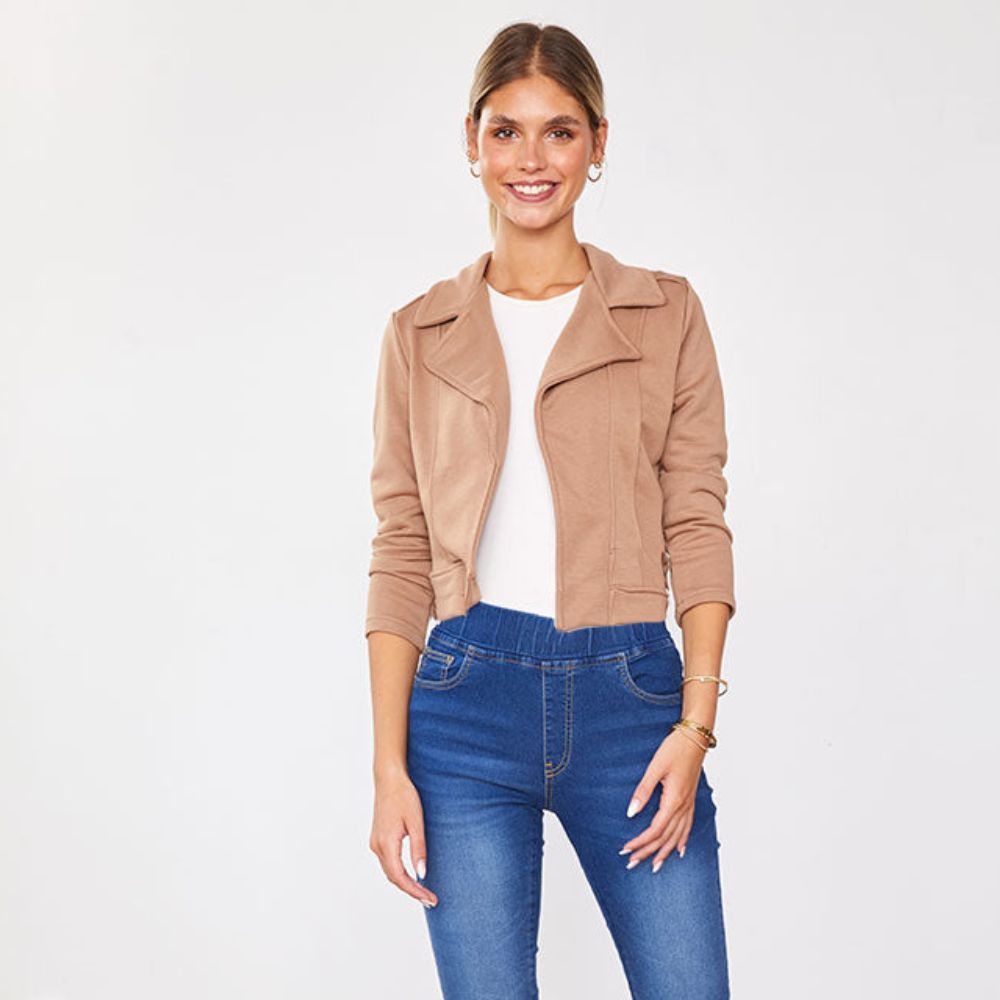 Ella Blazer (Tan)