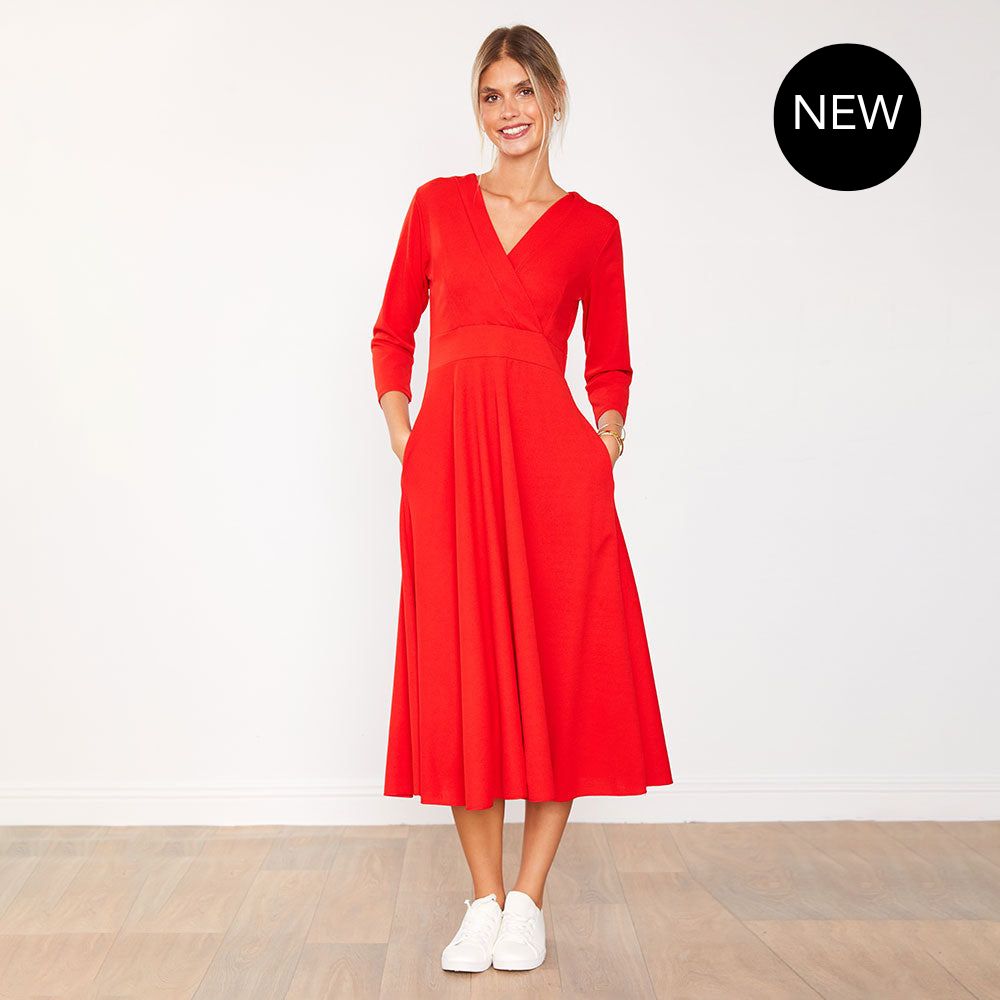 Kimi Dress (Red)