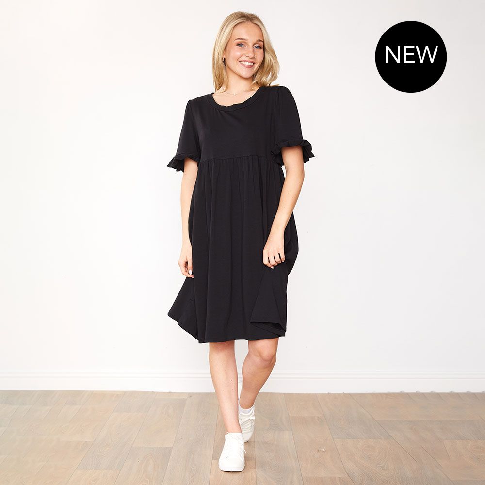 Fraya Dress (Black)