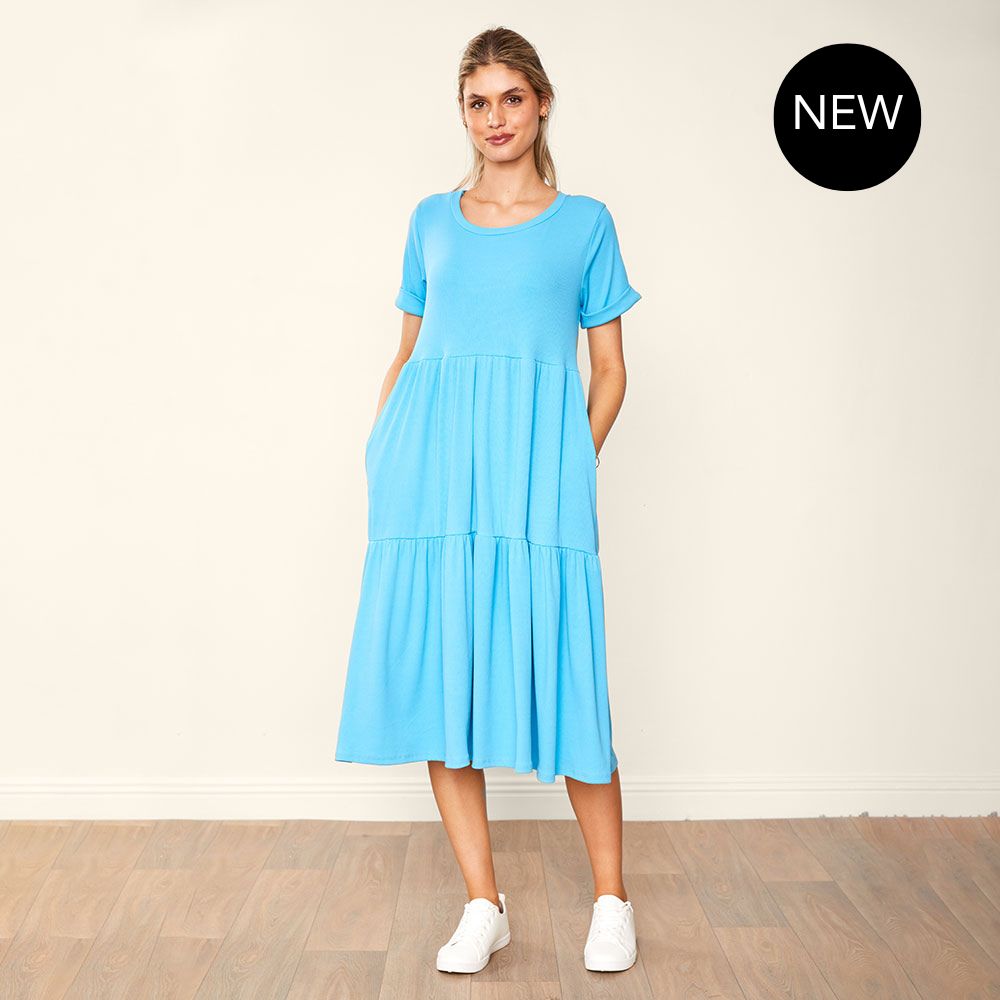 Aida Dress (Blue)