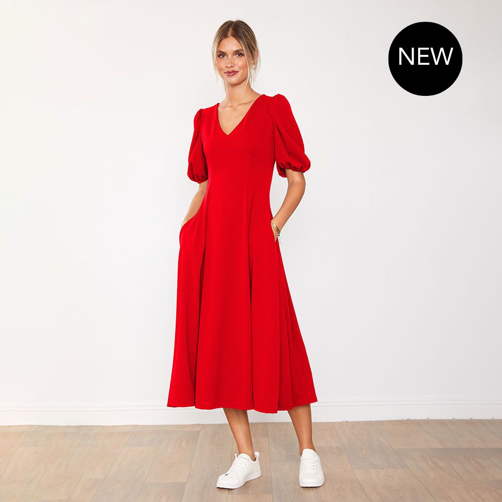 Lucy Dress (Red)