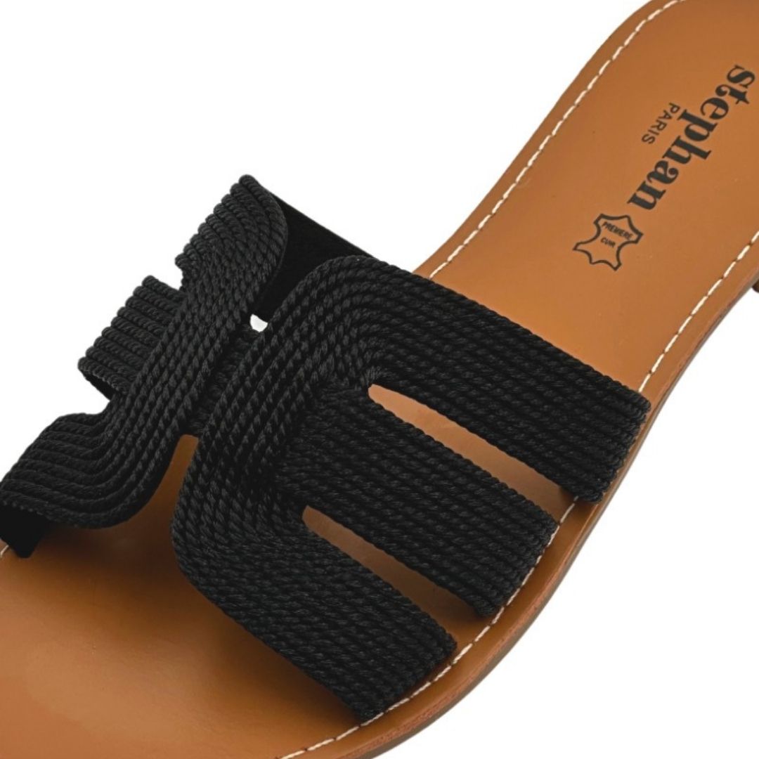 Fallon Sandals (Black)