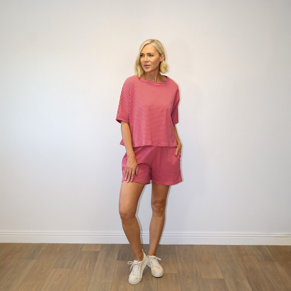 Felicity Top (Pink/Brown)