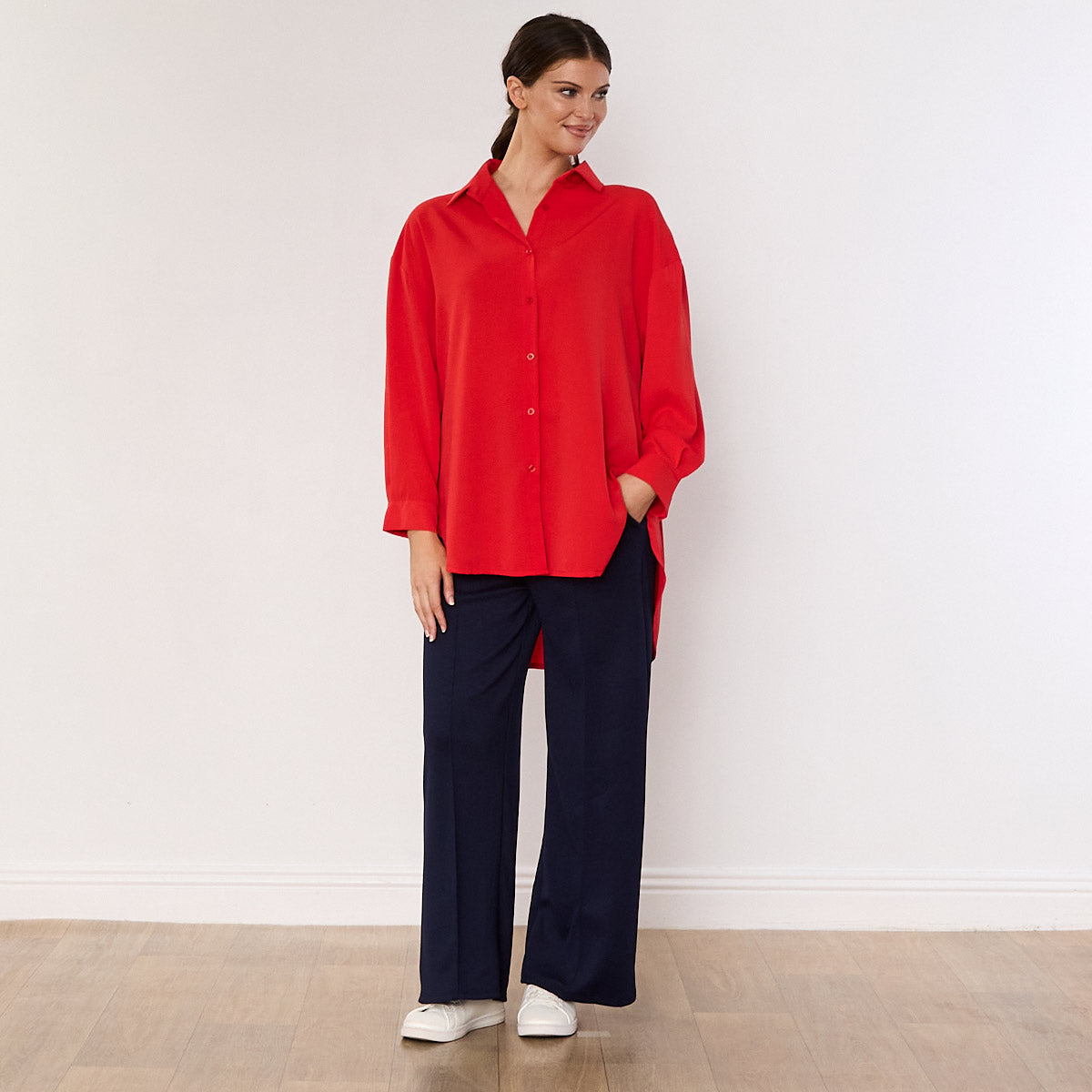 Hillary Shirt (Red)