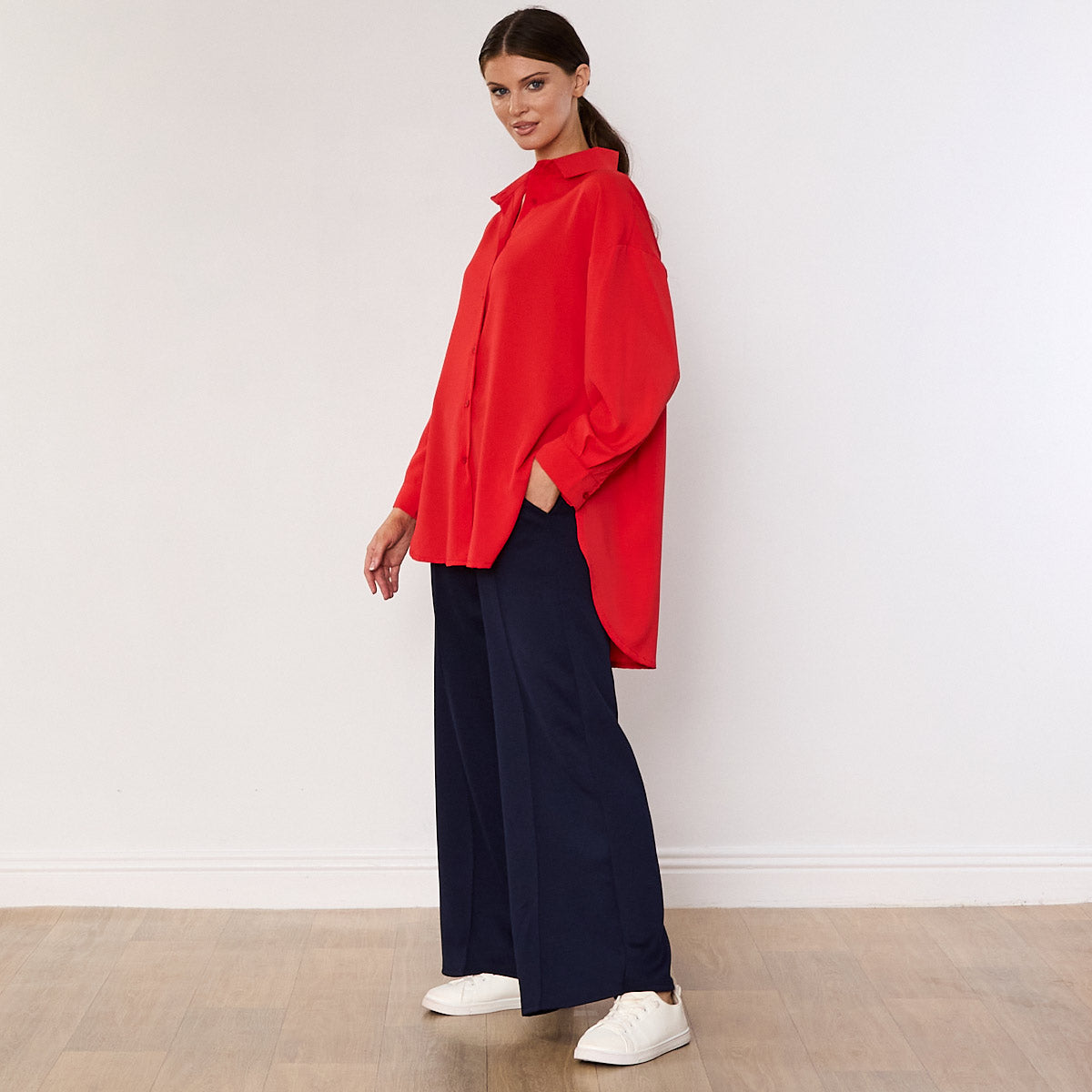 Hillary Shirt (Red)
