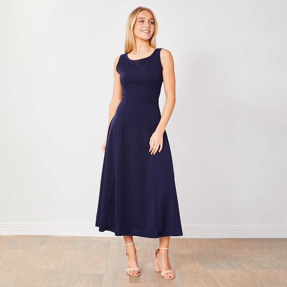 Hollie Dress (Navy)