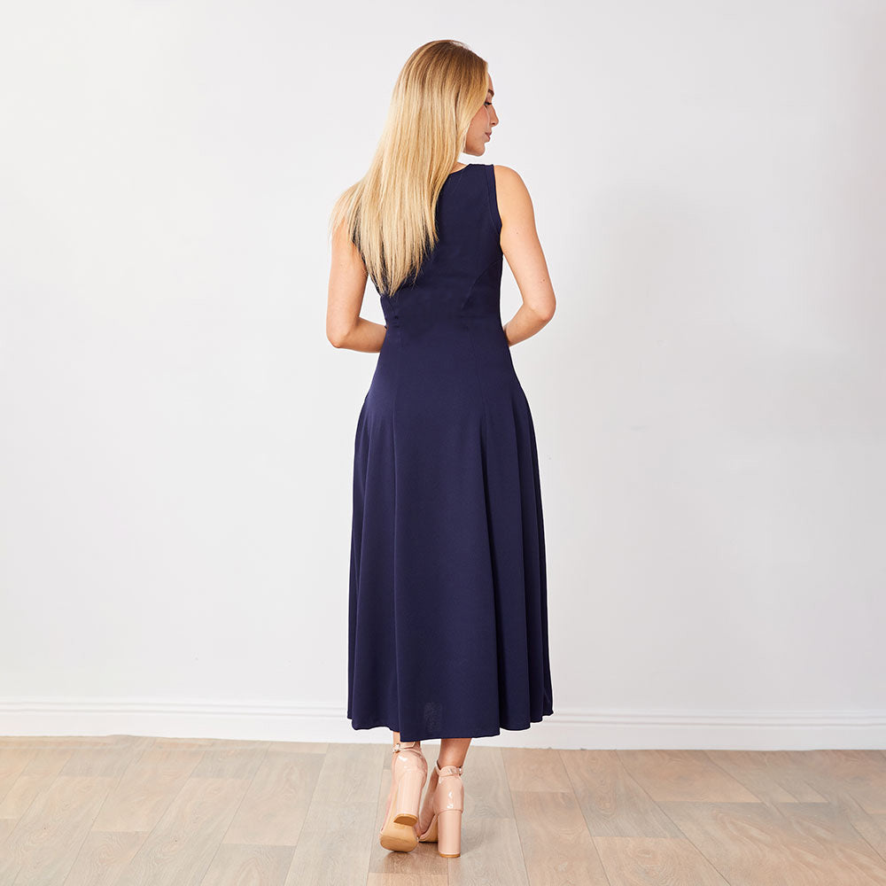 Hollie Dress (Navy)