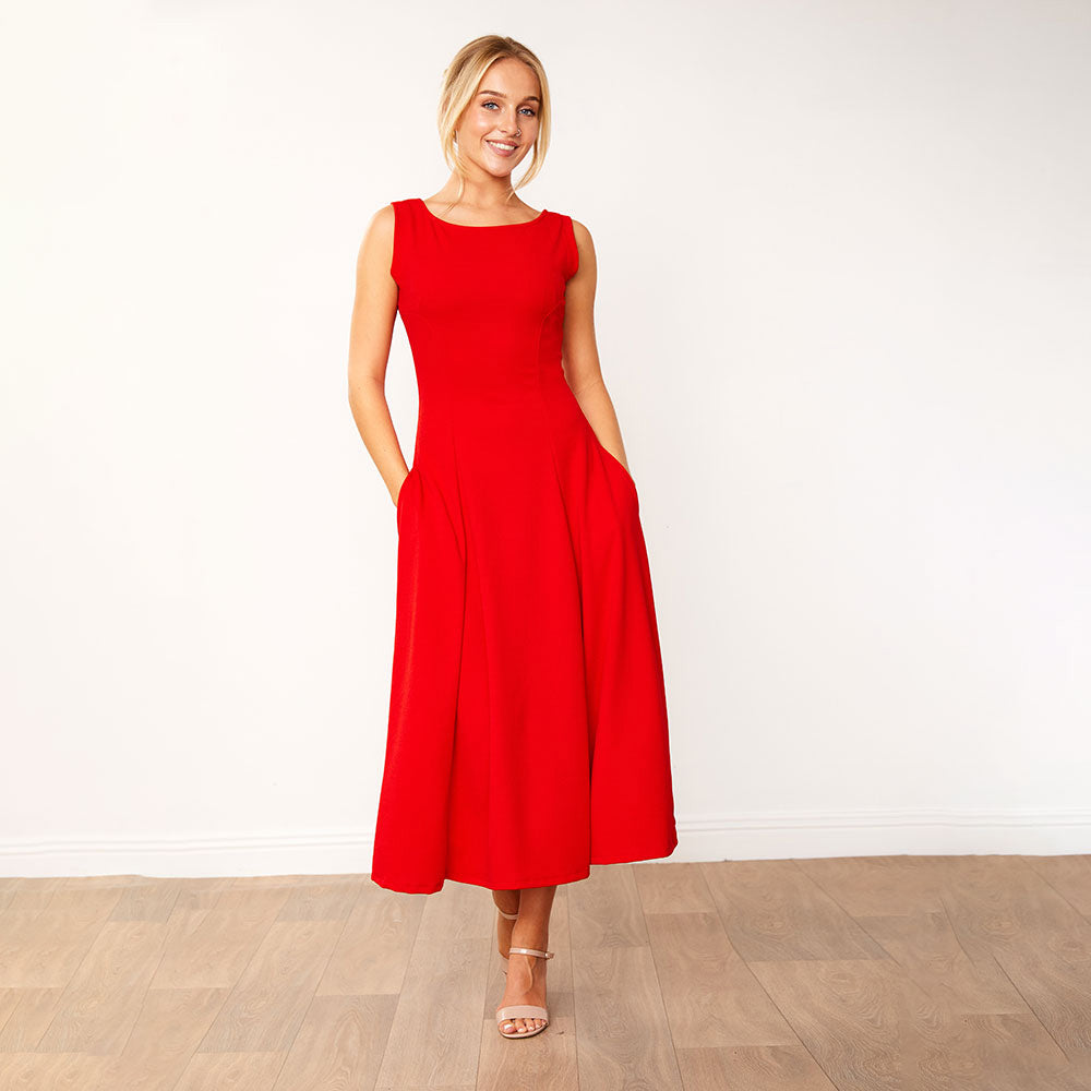 Hollie Dress (Red)