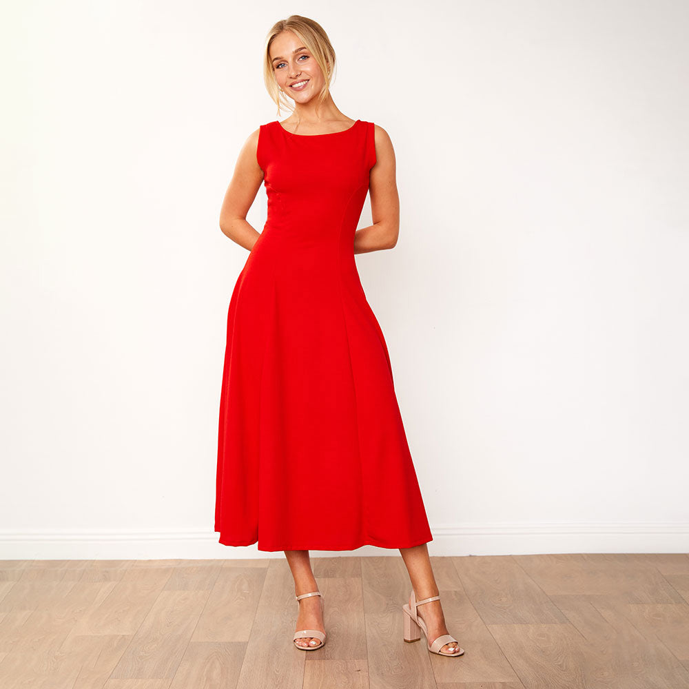 Hollie Dress (Red)