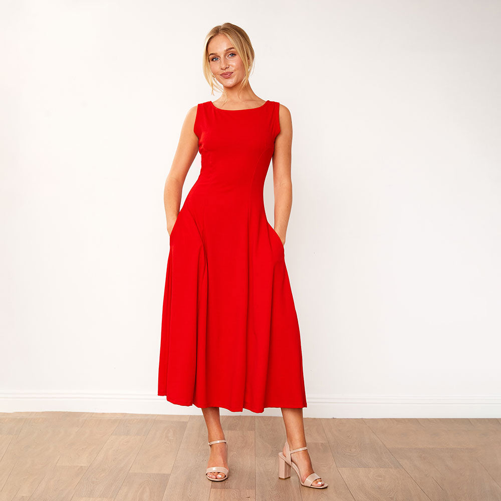 Hollie Dress (Red)