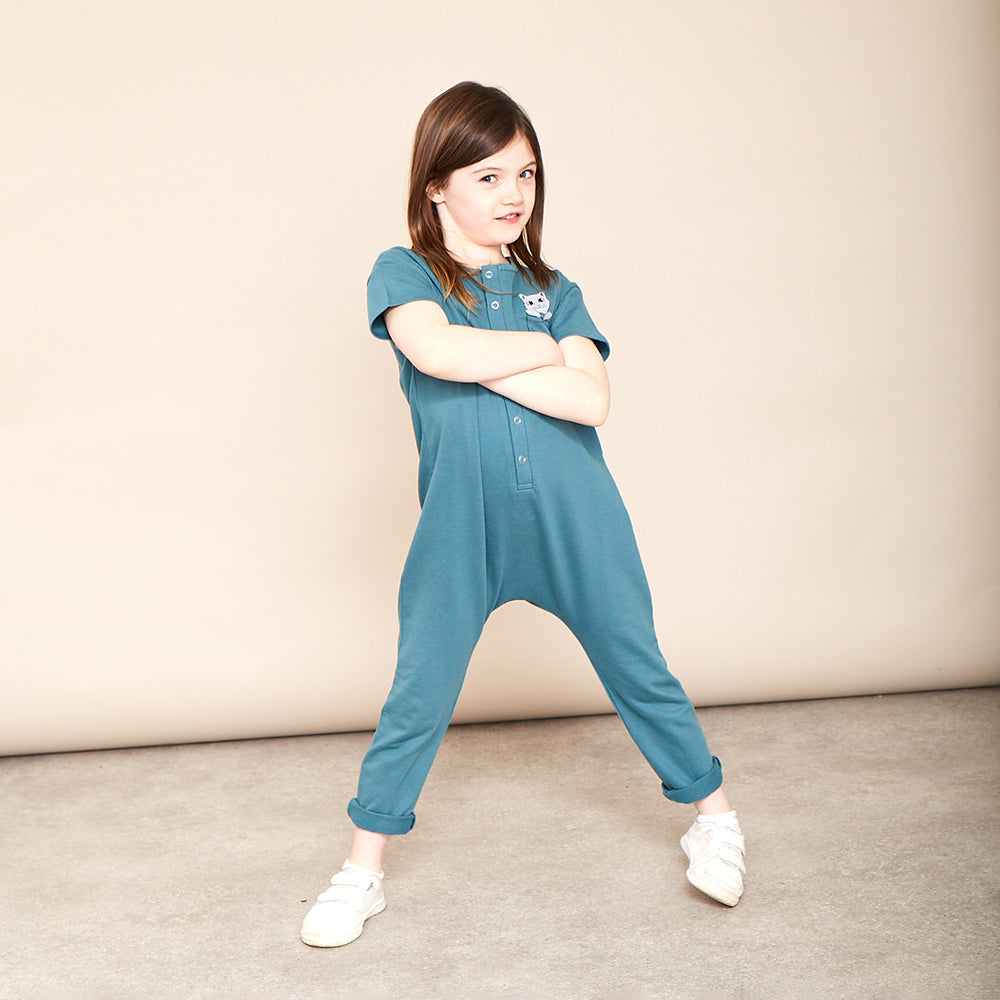 Kenzie Jumpsuit Rust & Teal (2 for €35)