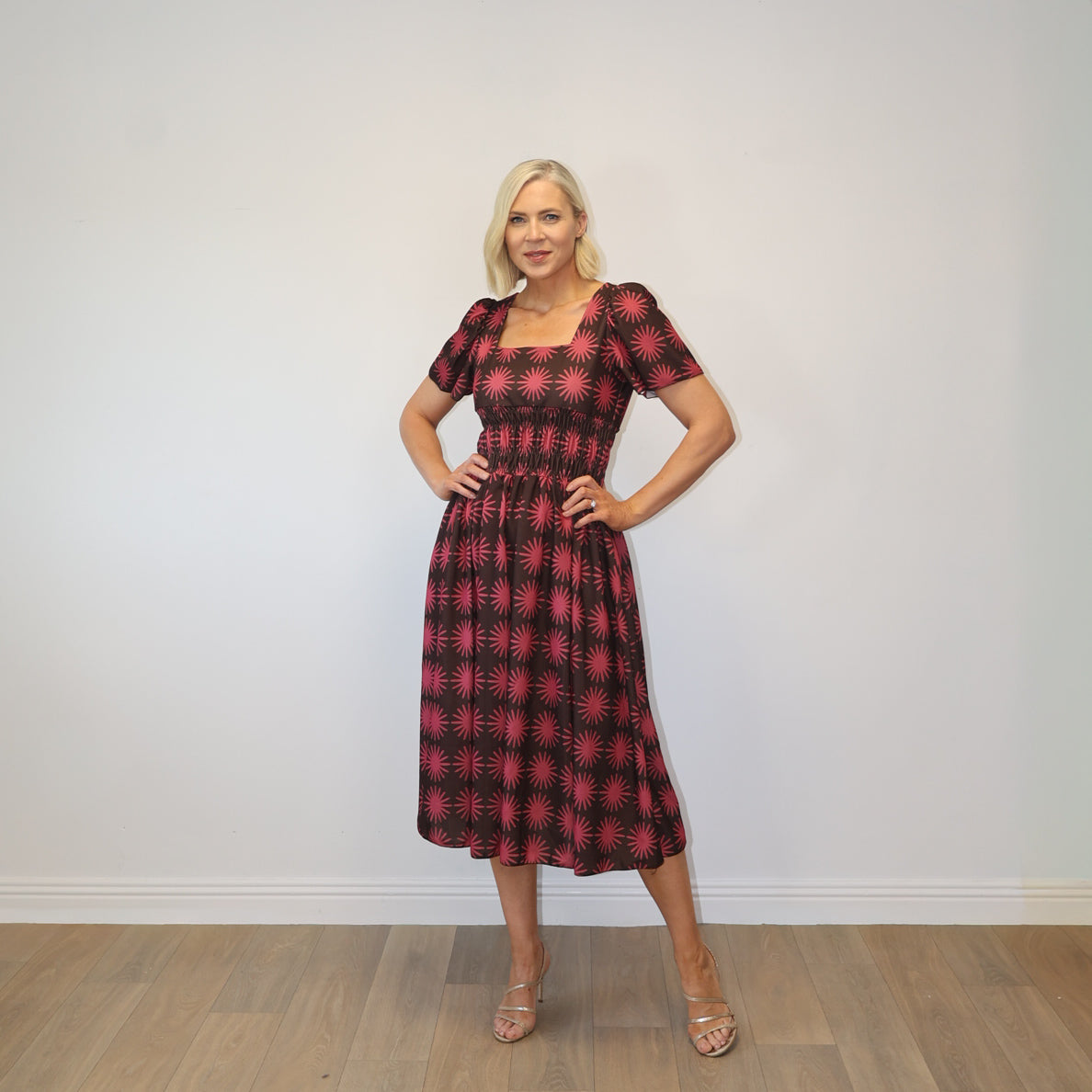 Iris Dress (Pink Sun)