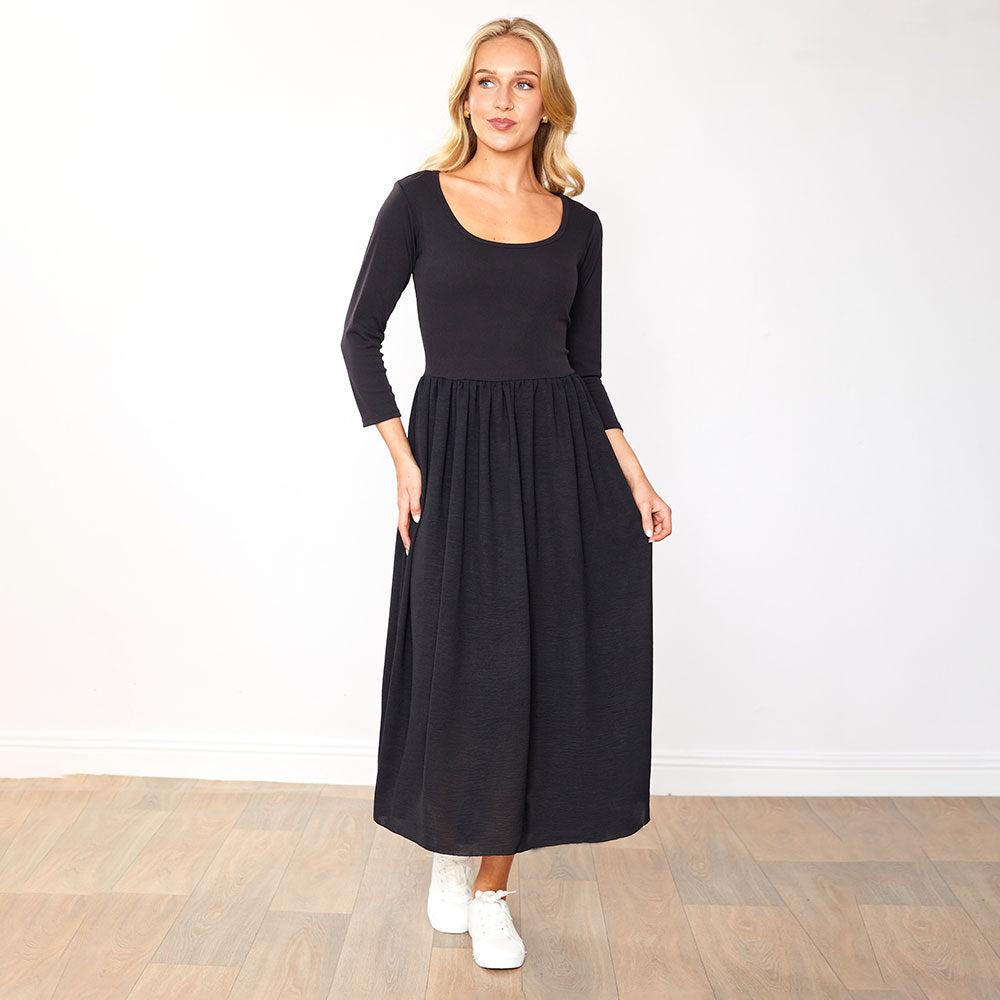 Jackie Dress Cream & Black -(2 for €78)