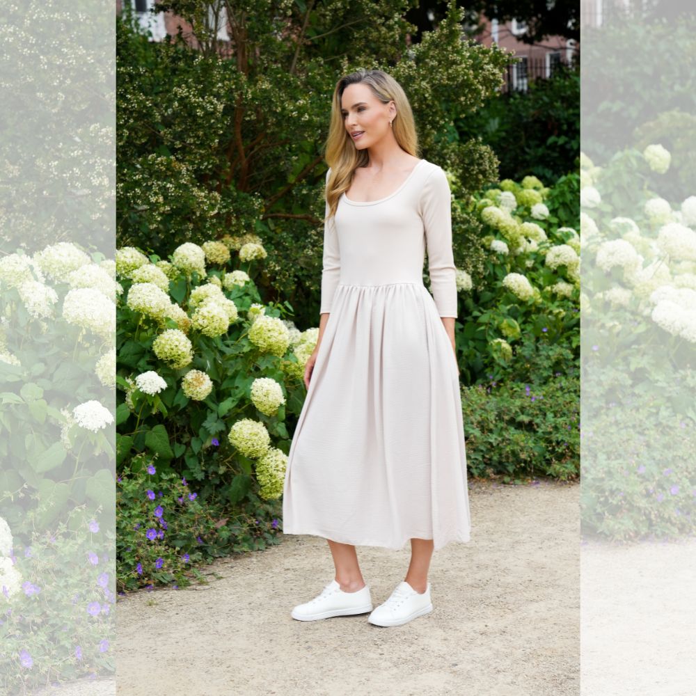 Jackie Dress Cream & Black -(2 for €78)