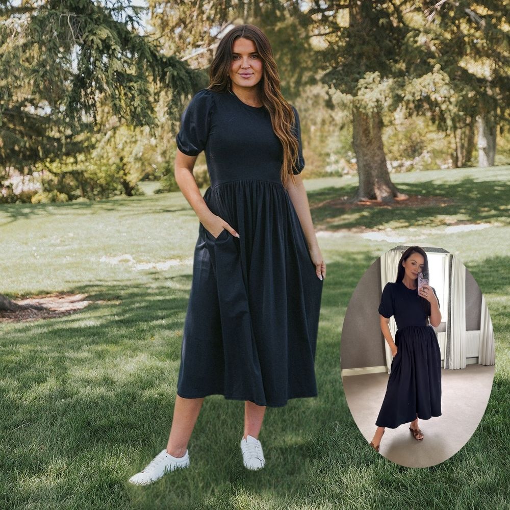Lois Dress (Navy)