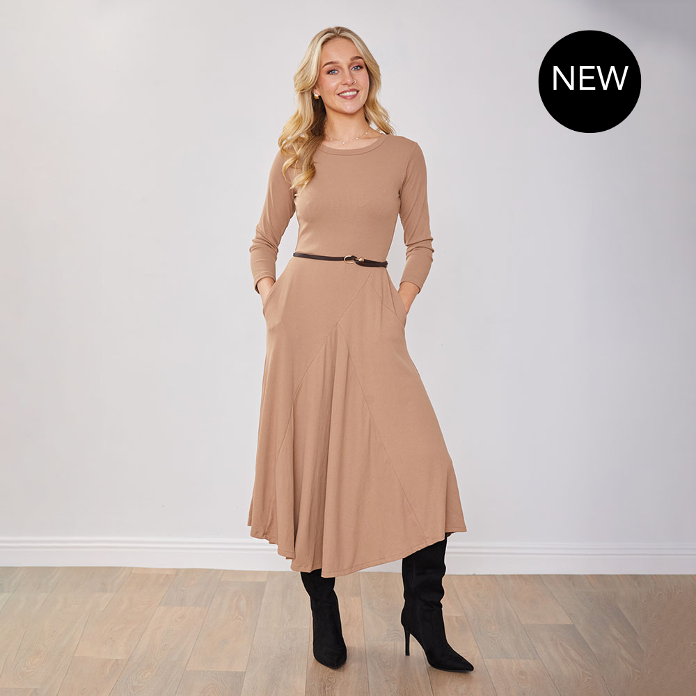 Jessie Dress (Tan)