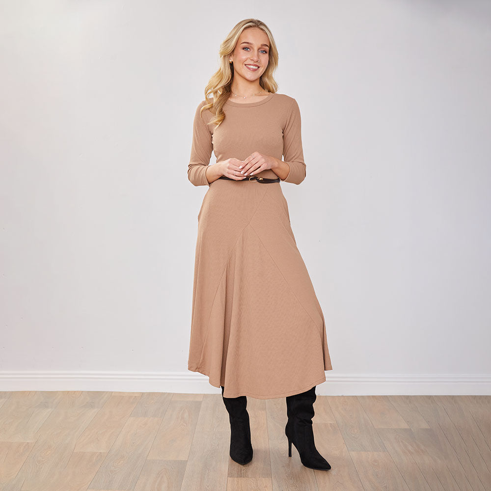 Jessie Dress (Tan)