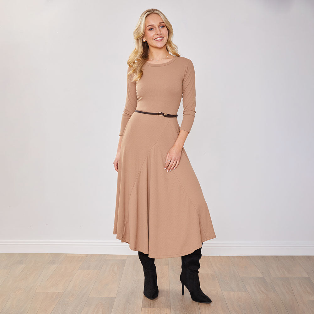 Jessie Dress (Tan)