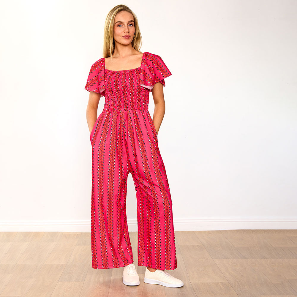 Mara Jumpsuit (Berry)