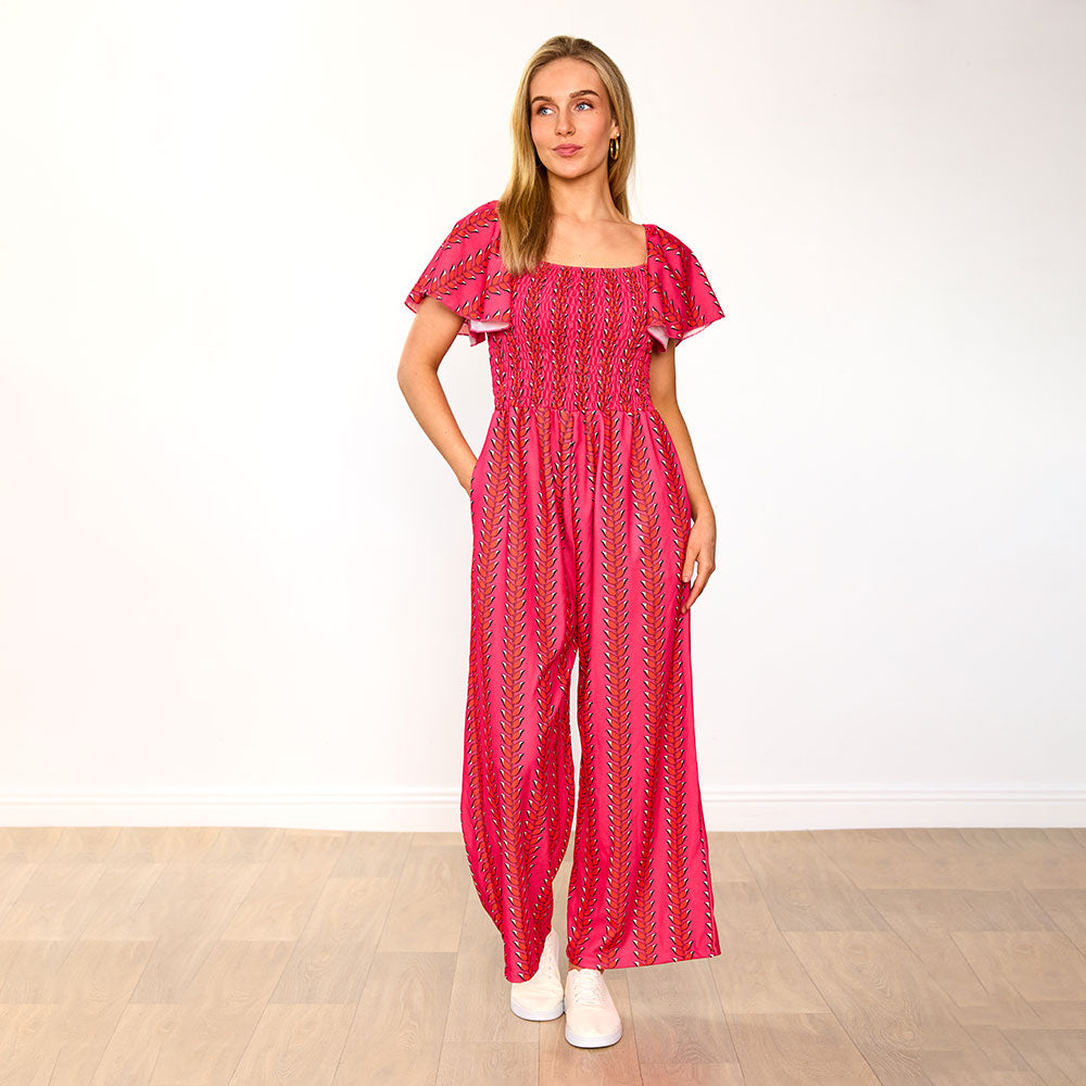 Mara Jumpsuit (Berry)