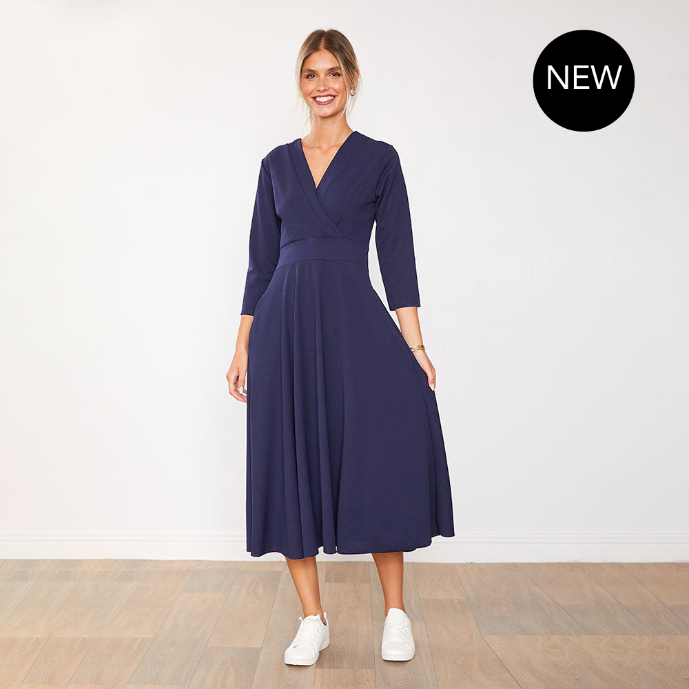 Kimi Dress (Navy)