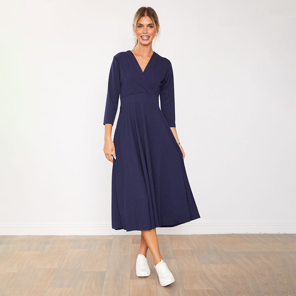 Kimi Dress (Navy)