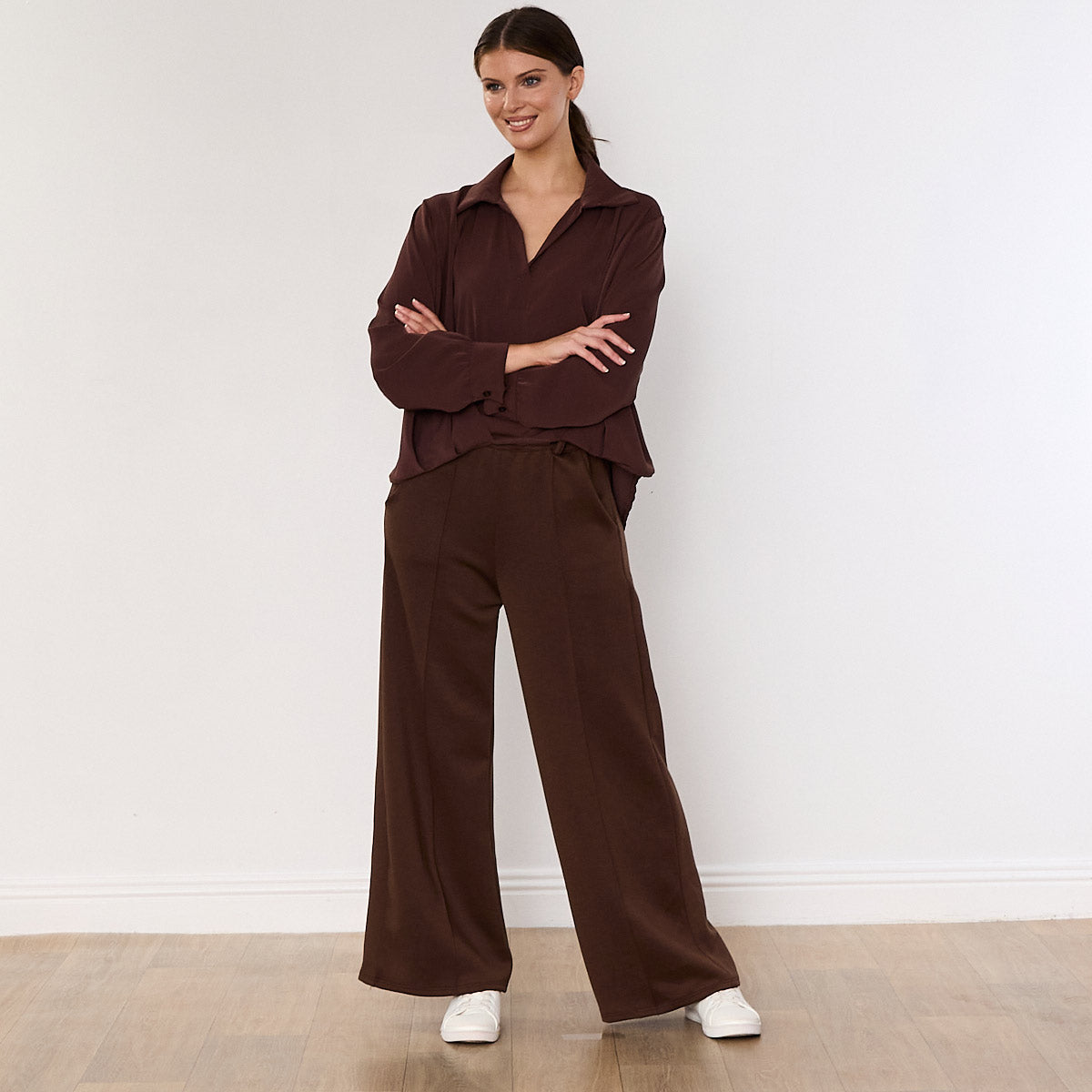 Kirsten Top (Brown)