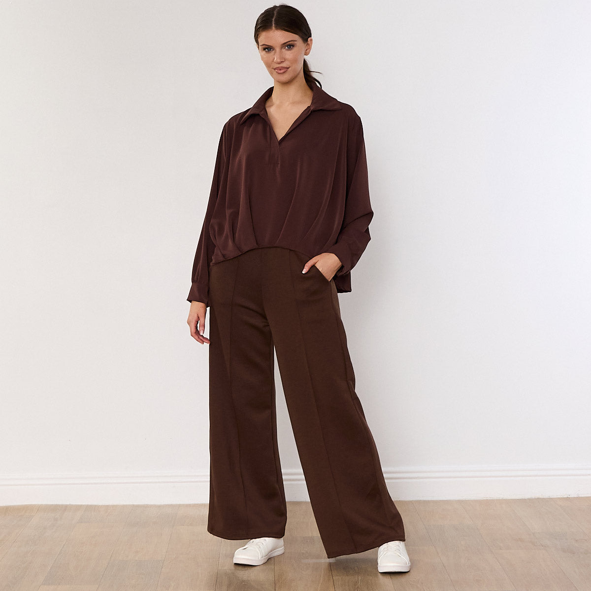 Kirsten Top (Brown)