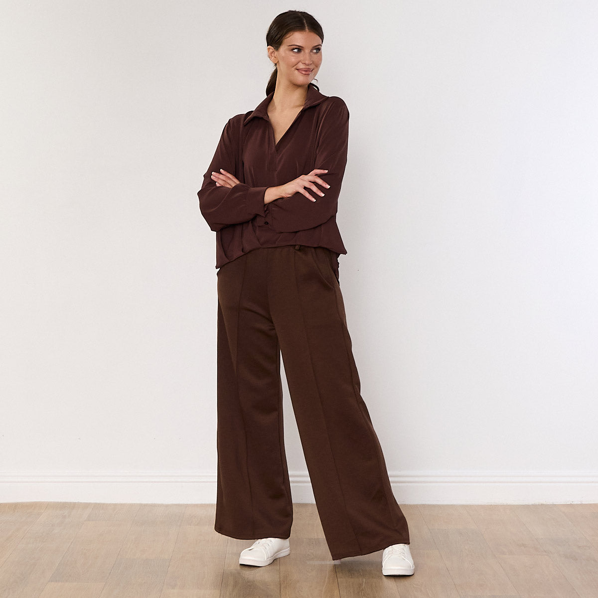 Kirsten Top (Brown)