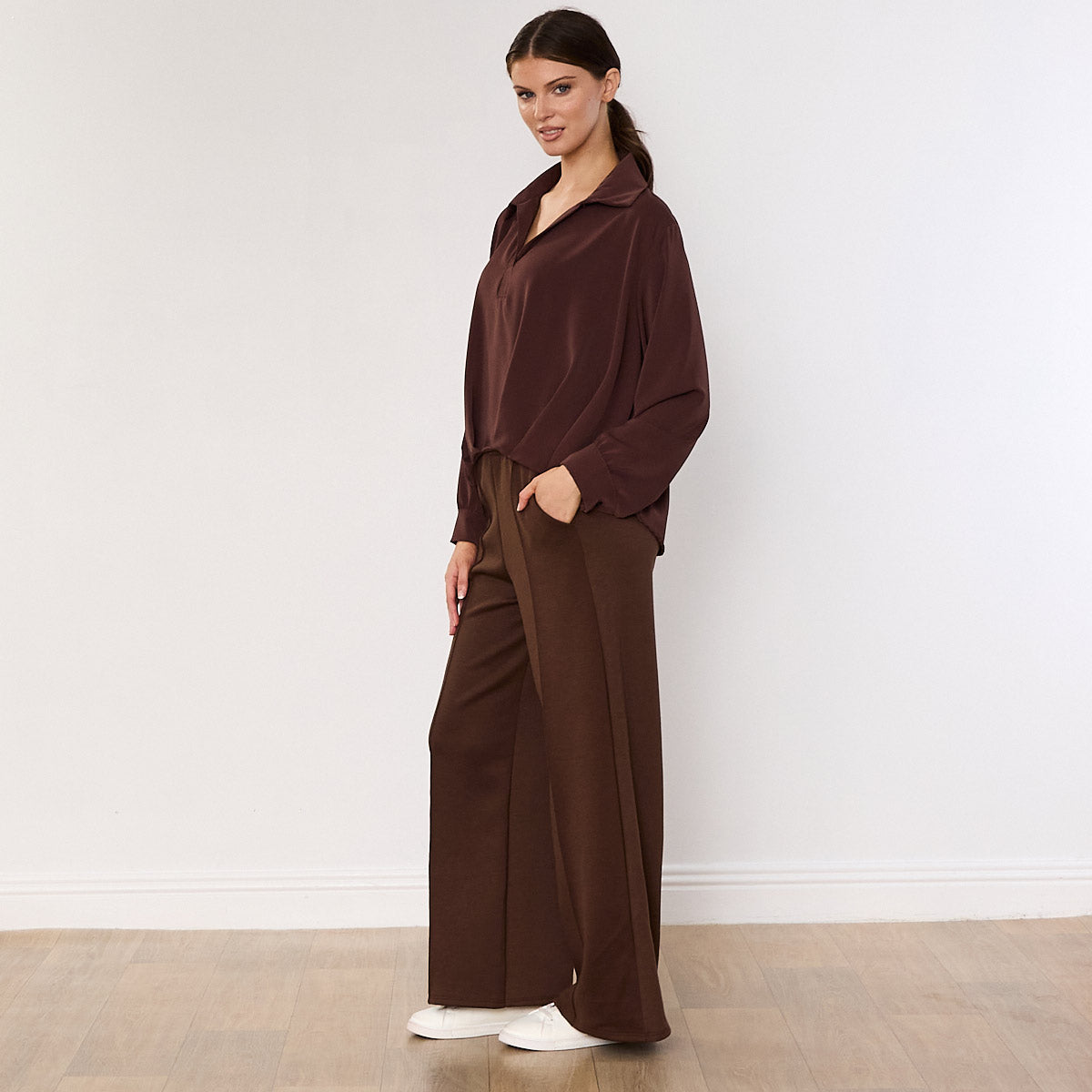 Kirsten Top (Brown)