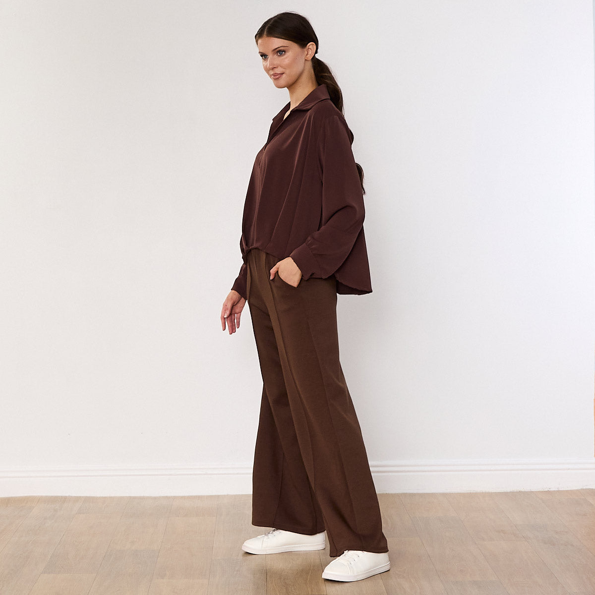 Kirsten Top (Brown)