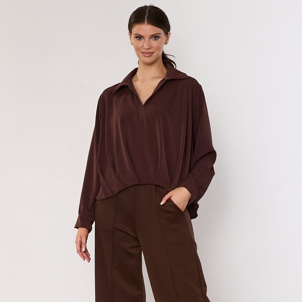 Kirsten Top (Brown)