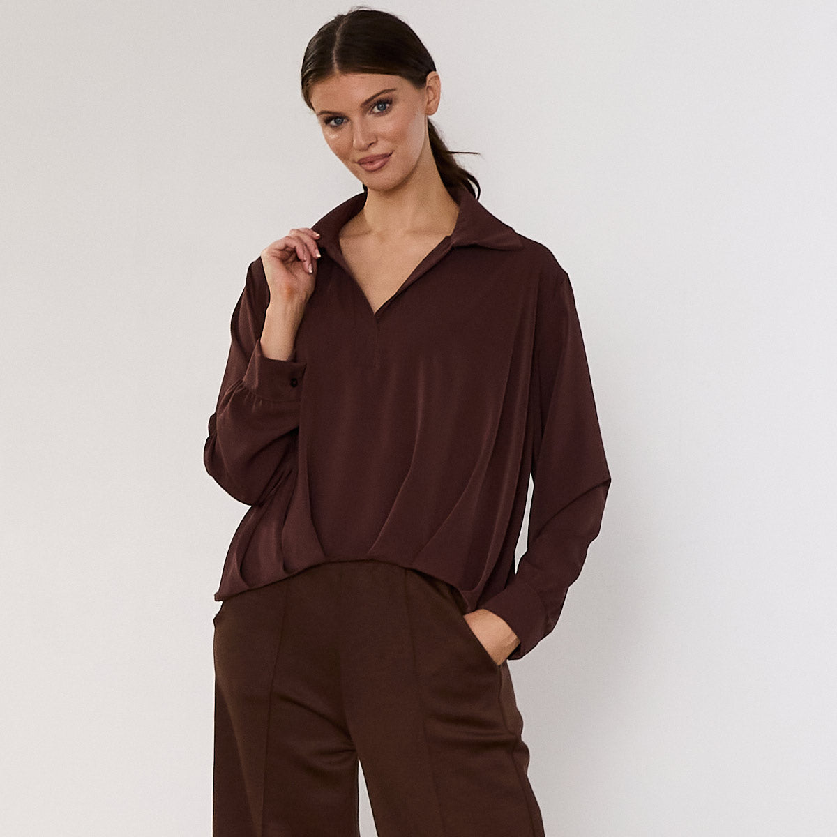 Kirsten Top (Brown)