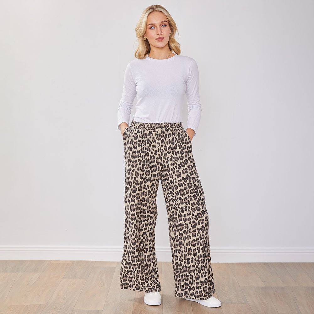 Lara Trousers (Leopard)