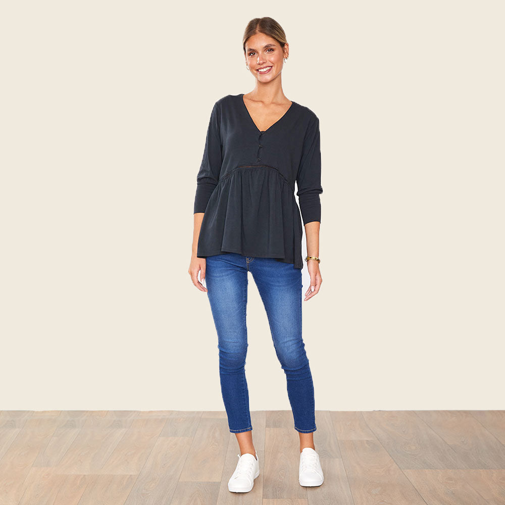 Leah Top (Black)