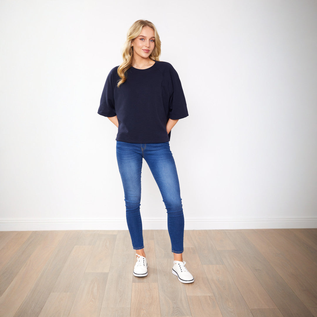 Leo Top (Navy)