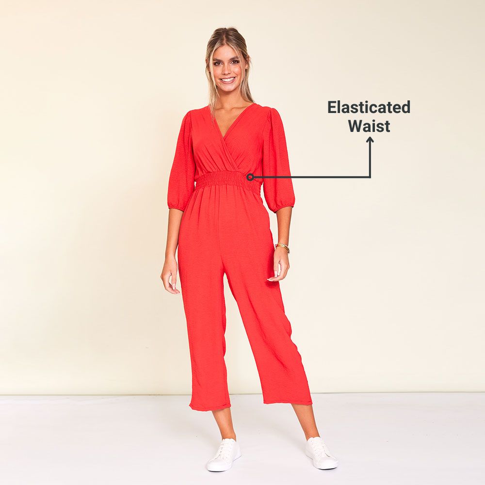 Lexi Jumpsuit (Red)