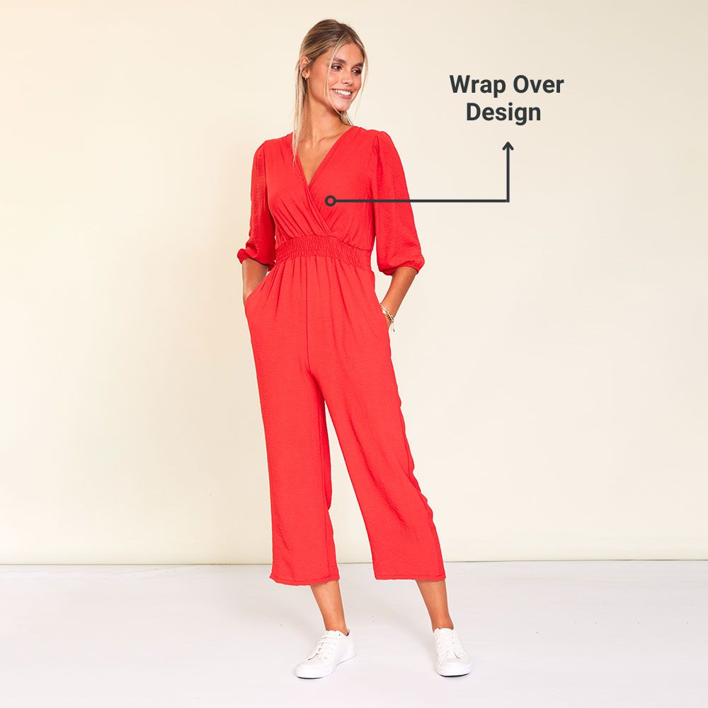 Lexi Jumpsuit (Red)