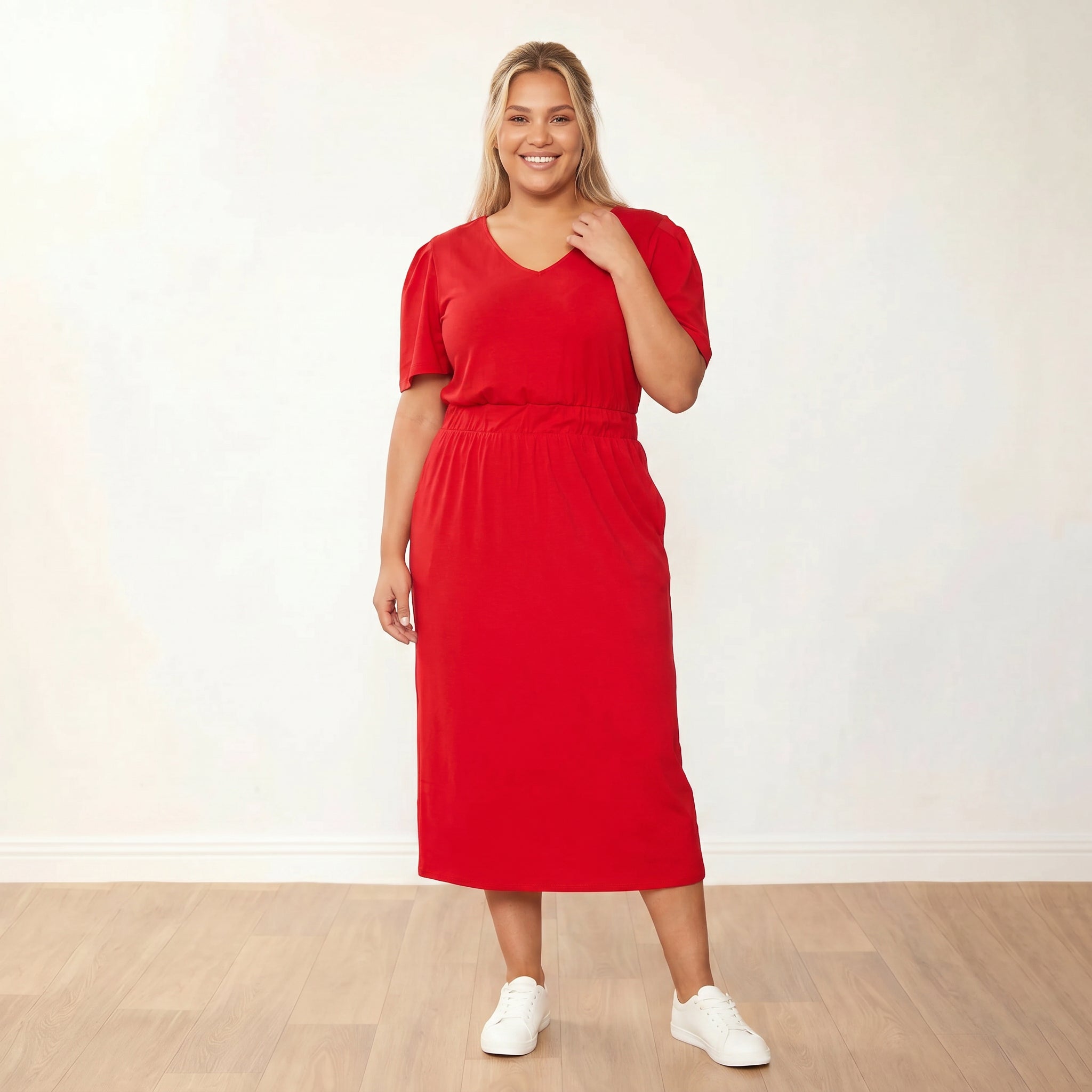 Lois Dress (Red)