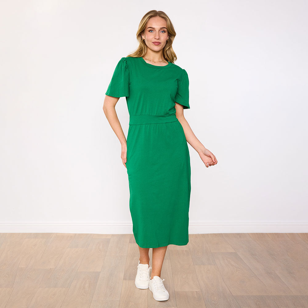 Lois Dress in green – women's dress – view 3