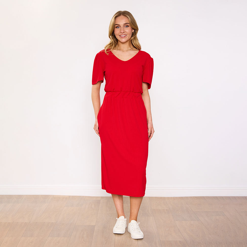 Lois Dress (Red)
