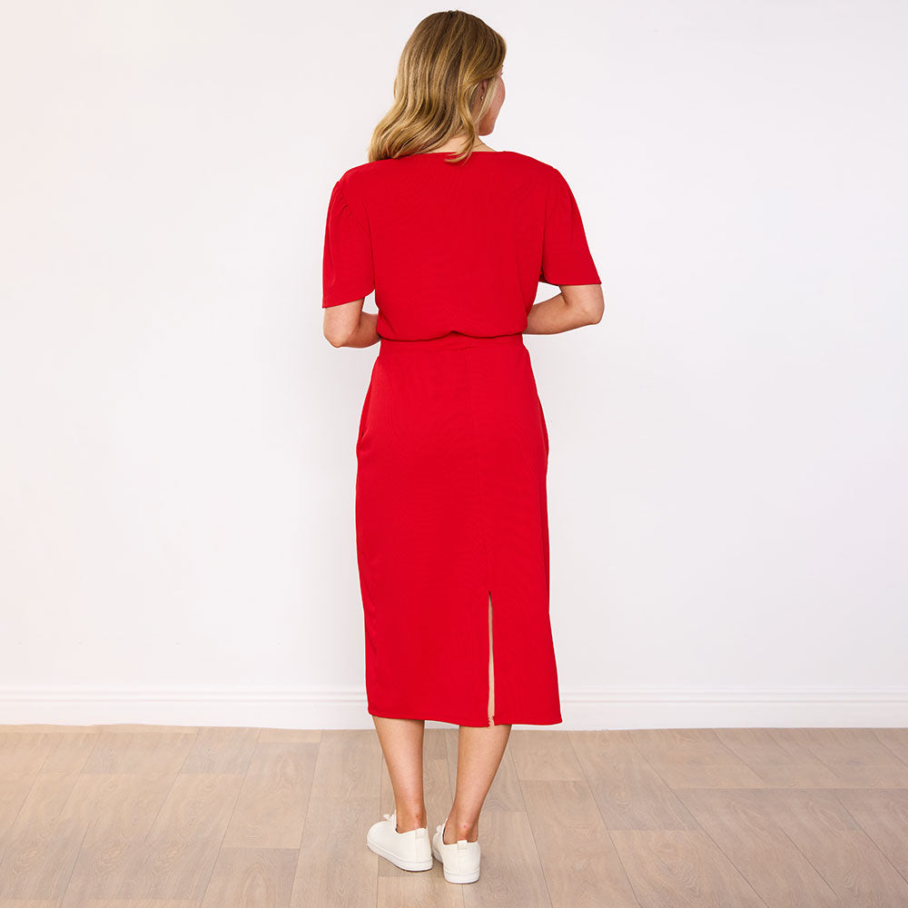 Lois Dress (Red)