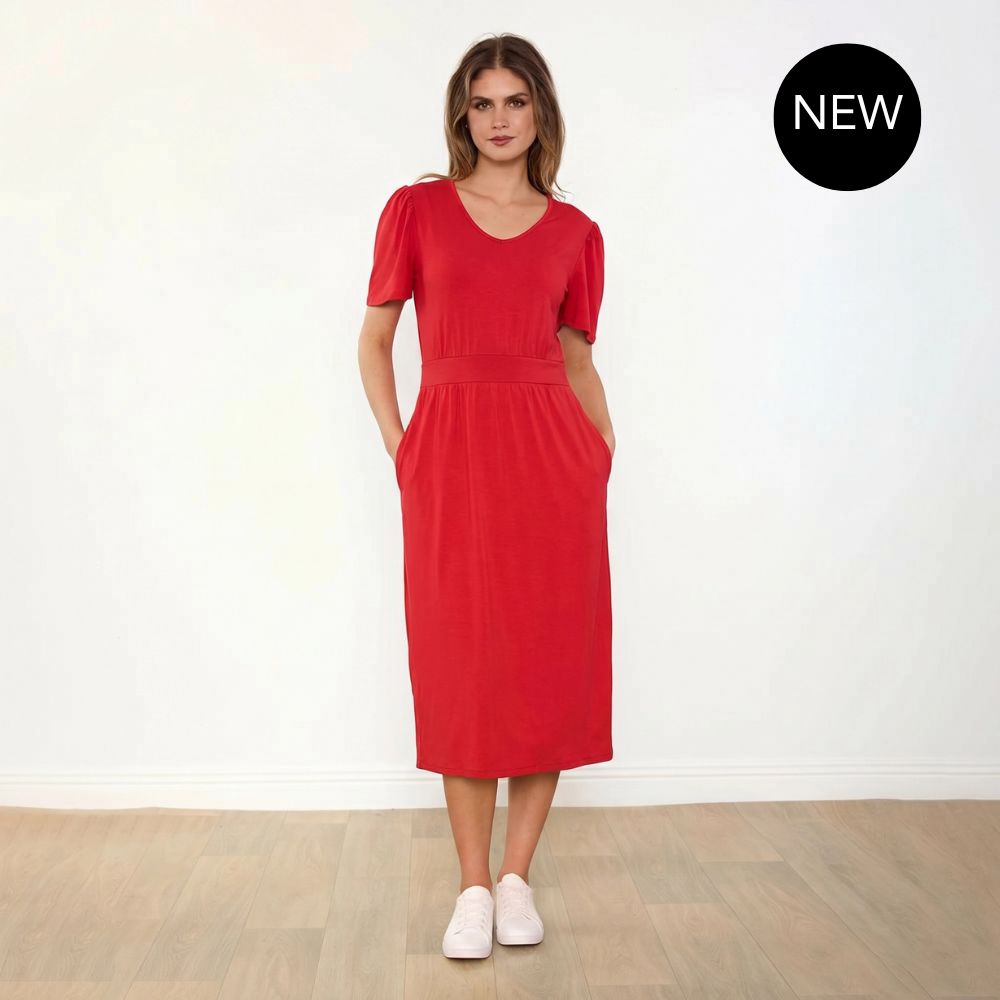 Lois Dress (Red)