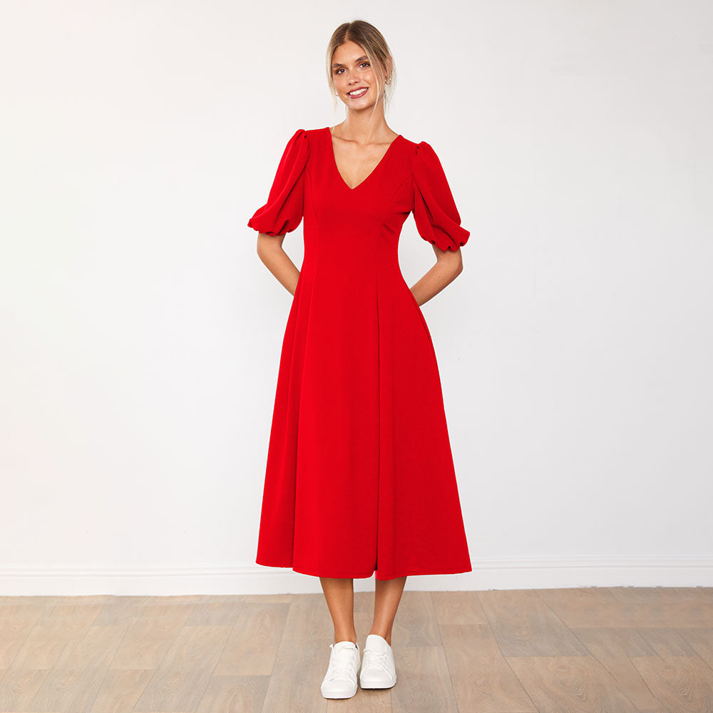 Lucy Dress (Red)