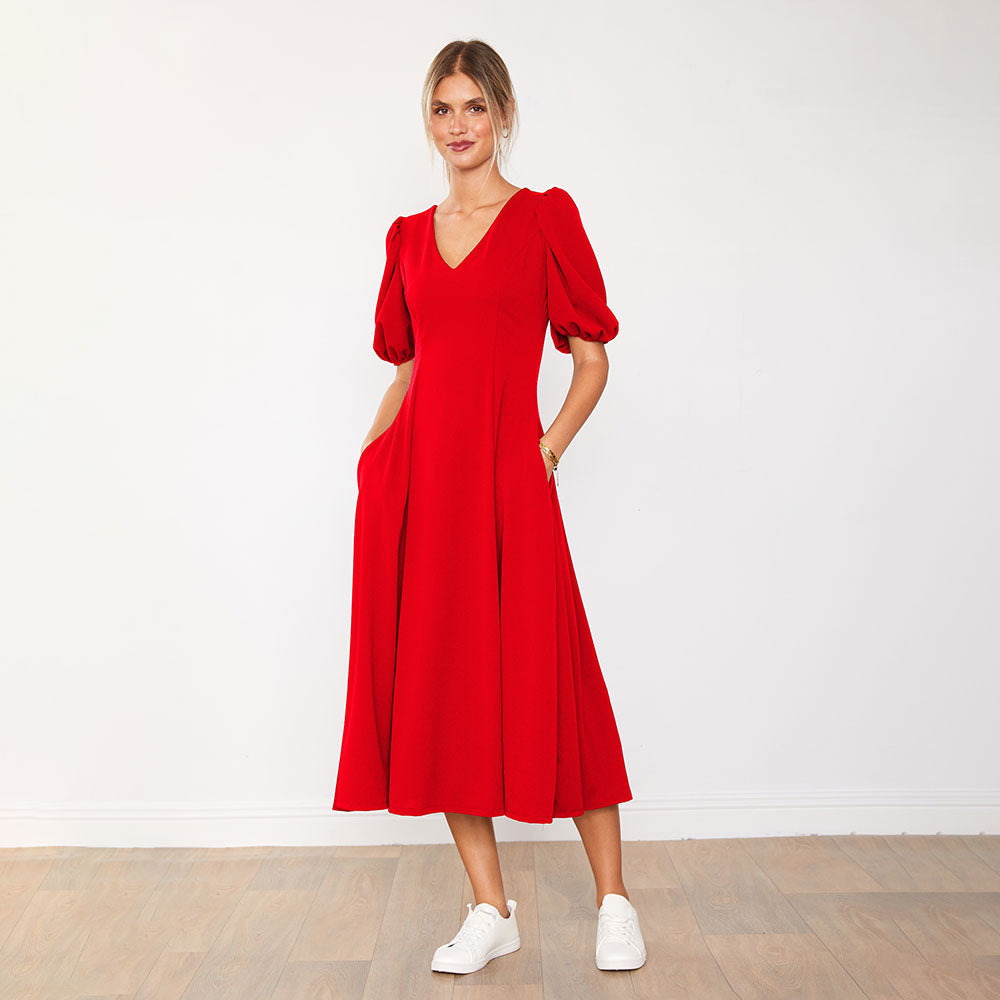 Lucy Dress (Red)