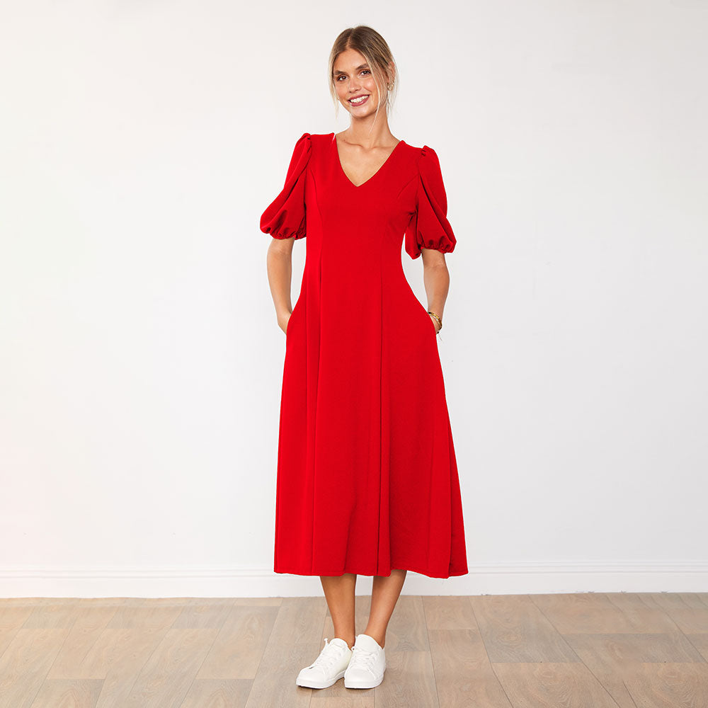 Lucy Dress (Red)