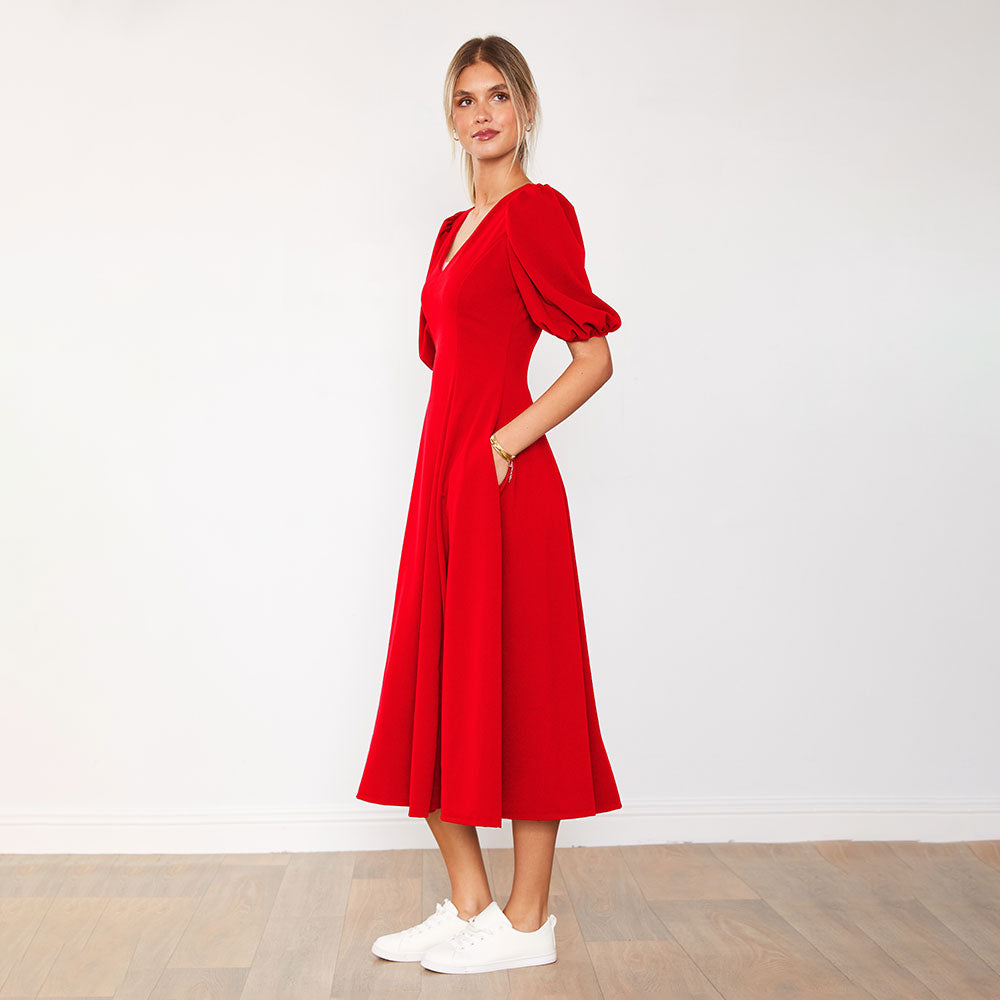 Lucy Dress (Red)