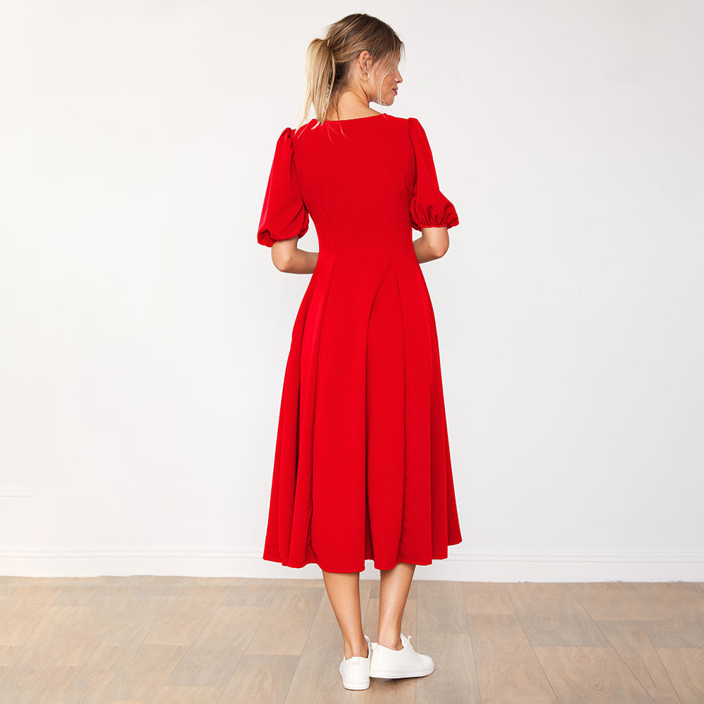 Lucy Dress (Red)