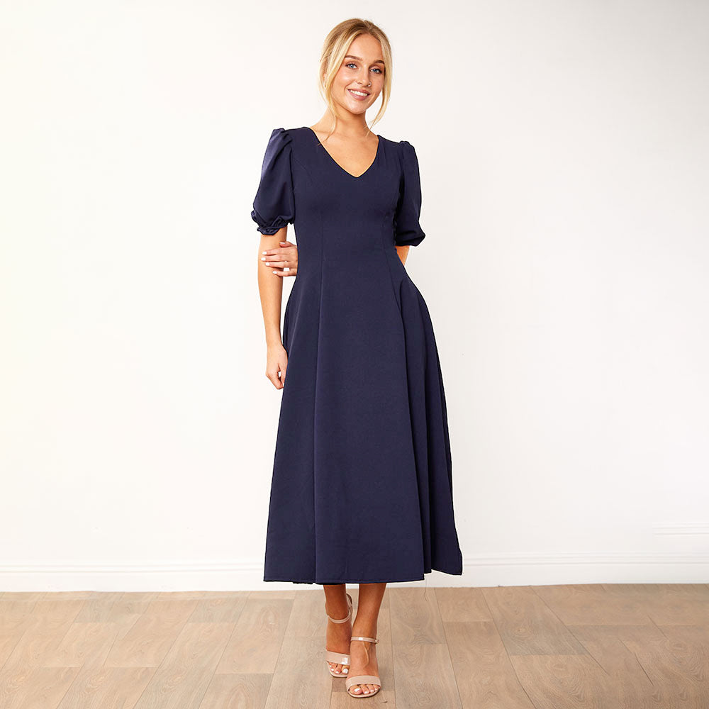 Lucy Dress (Navy)