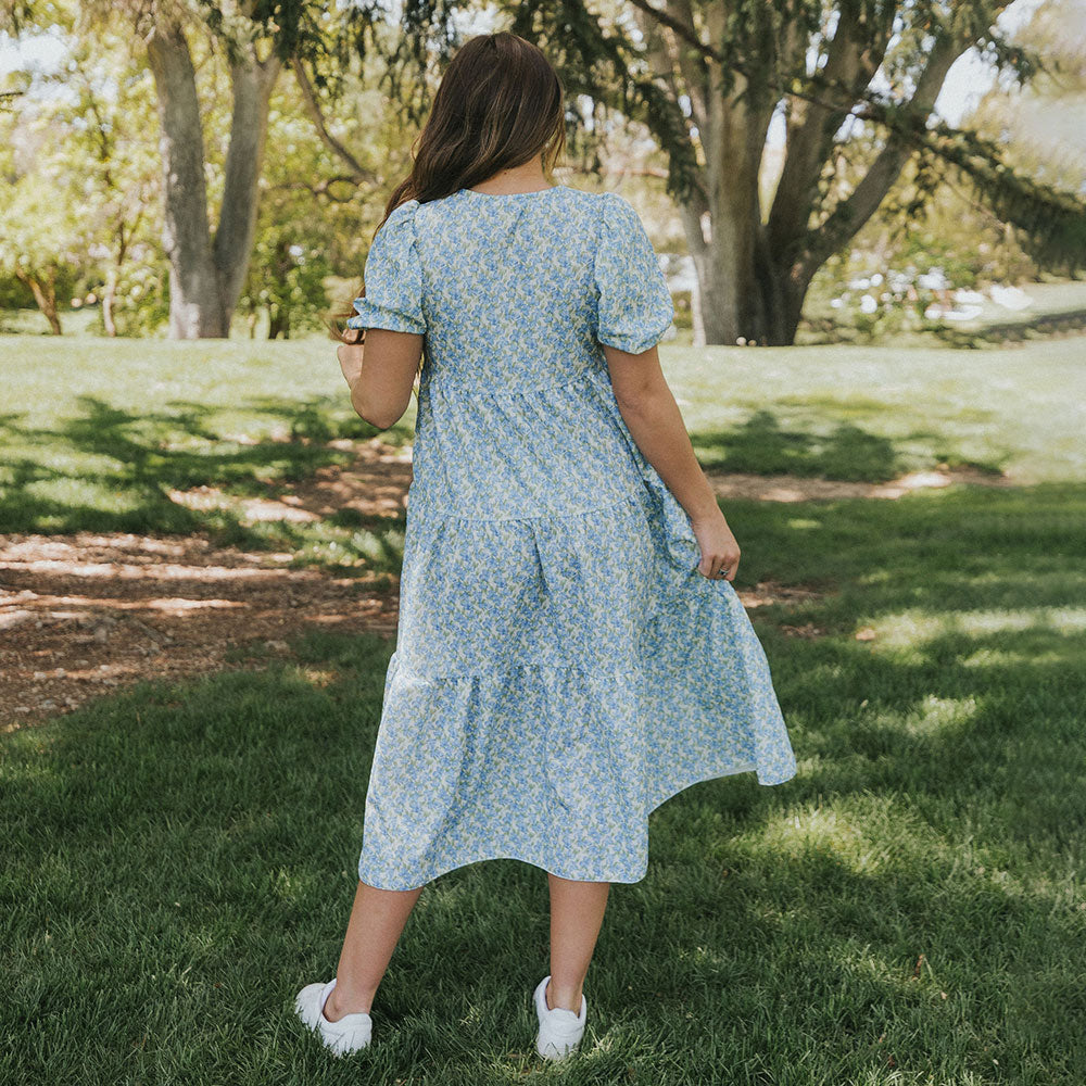 Mabel Dress (Orchid Blue)